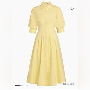 SIMKHAI

Jazz Pintucked Midi Shirtdress